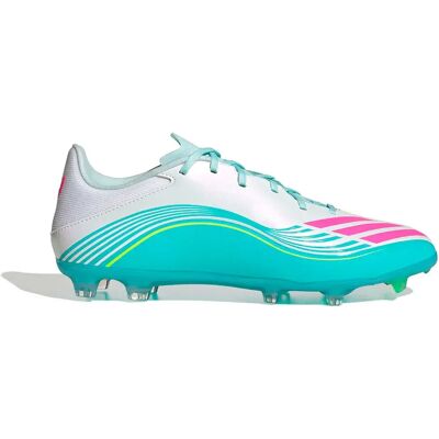 Adidas Chaussures De Football F50 Messi League Fg/mg Ftwr White / Lucid Pink / Flash Aqua EU 42 2/3 Homme - Publicité Adidas Chaussures De Football F50 Messi League Fg/mg Ftwr White / Lucid Pink / Flash Aqua EU 42 2/3 Homme - Publicité