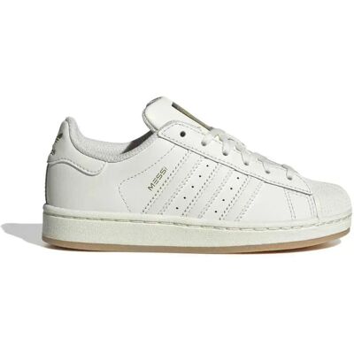 Adidas Baskets Superstar Messi Children Ivory / Ivory / Gold Metallic EU 32 unisex - Publicité Adidas Baskets Superstar Messi Children Ivory / Ivory / Gold Metallic EU 32 unisex - Publicité