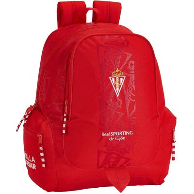 Safta Sac à Dos Sporting Gijon Corporate 23.40l 32x17x43 Cm Red One Size unisex - Publicité Safta Sac à Dos Sporting Gijon Corporate 23.40l 32x17x43 Cm Red One Size unisex - Publicité