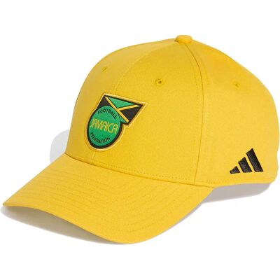 Adidas Casquette Jff Jamaica Baseball Bold Gold / Black 58 cm unisex - Publicité Adidas Casquette Jff Jamaica Baseball Bold Gold / Black 58 cm unisex - Publicité