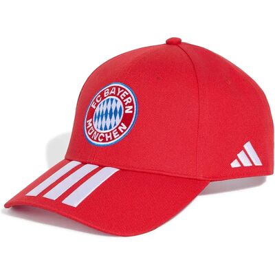 Adidas Casquette Fc Bayern Munich Home Baseball Better Scarlet / White 60 cm Homme,Femme - Publicité Adidas Casquette Fc Bayern Munich Home Baseball Better Scarlet / White 60 cm Homme,Femme - Publicité