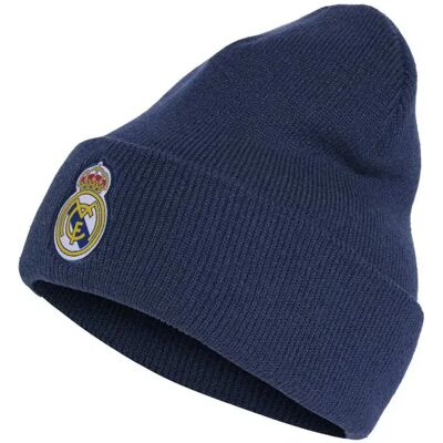 Adidas Bonnet Real Madrid Woolie Team Navy Blue 2 / White 51 cm Homme,Femme - Publicité Adidas Bonnet Real Madrid Woolie Team Navy Blue 2 / White 51 cm Homme,Femme - Publicité