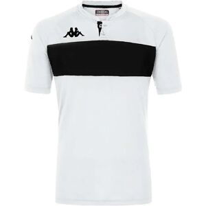 Kappa Polo à Manches Courtes Dalto White / Black L Homme - Publicité Kappa Polo à Manches Courtes Dalto White / Black L Homme - Publicité