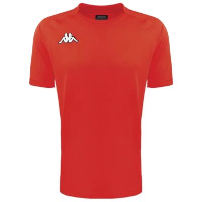 T-shirt Sportif Rouge Kappa Telese - Jeunesse - Publicité T-shirt Sportif Rouge Kappa Telese - Jeunesse - Publicité