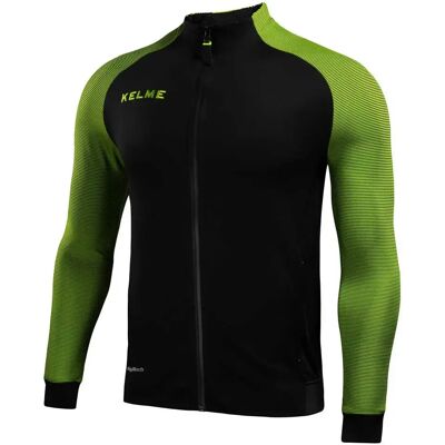 Kelme Sweat-shirt à Zip Montes Black / Neon Yellow 2XL Homme - Publicité Kelme Sweat-shirt à Zip Montes Black / Neon Yellow 2XL Homme - Publicité