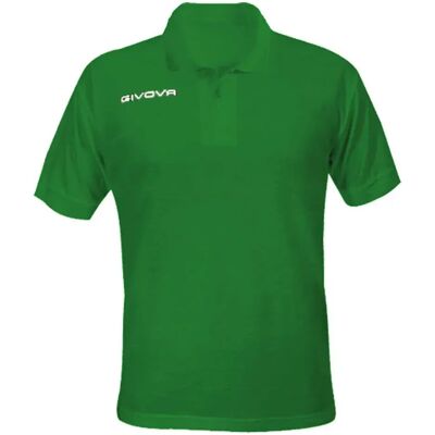 Givova Polo à Manches Courtes Summer Green 4XL - Publicité Givova Polo à Manches Courtes Summer Green 4XL - Publicité