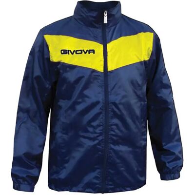 Givova Veste Rain Scudo Blue / Yellow L - Publicité Givova Veste Rain Scudo Blue / Yellow L - Publicité