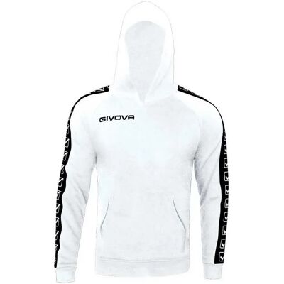 Givova Sweat à Capuche Terry Band White 3XL Homme - Publicité Givova Sweat à Capuche Terry Band White 3XL Homme - Publicité