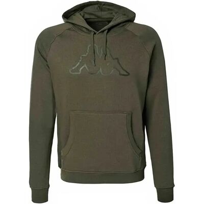 Kappa Sweat-shirt Zaiver Green Olive / Green Africa S Homme - Publicité Kappa Sweat-shirt Zaiver Green Olive / Green Africa S Homme - Publicité