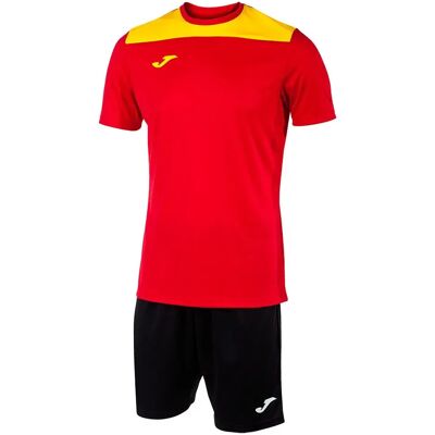 Ensemble de sport pour homme JOMA Phoenix II Rouge Noir - Publicité Ensemble de sport pour homme JOMA Phoenix II Rouge Noir - Publicité