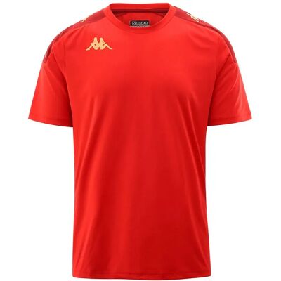 T-shirt Vert à Manches Courtes Kappa - Vêtements de Sport - Publicité T-shirt Vert à Manches Courtes Kappa - Vêtements de Sport - Publicité