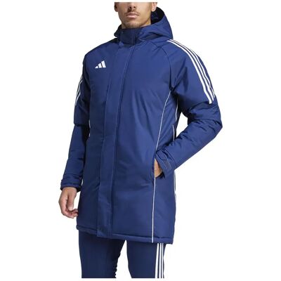 Adidas Parka Tiro24 Team Navy Blue / White L - Publicité Adidas Parka Tiro24 Team Navy Blue / White L - Publicité