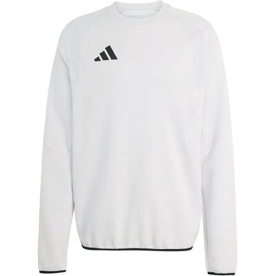 Adidas Sweat-shirt Tiro Travel Crew Team Light Grey / Black L Homme - Publicité Adidas Sweat-shirt Tiro Travel Crew Team Light Grey / Black L Homme - Publicité