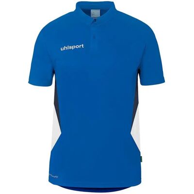 Uhlsport Polo à Manches Courtes Equipe 29 Azure Blue / White / Navy 4XL - Publicité Uhlsport Polo à Manches Courtes Equipe 29 Azure Blue / White / Navy 4XL - Publicité