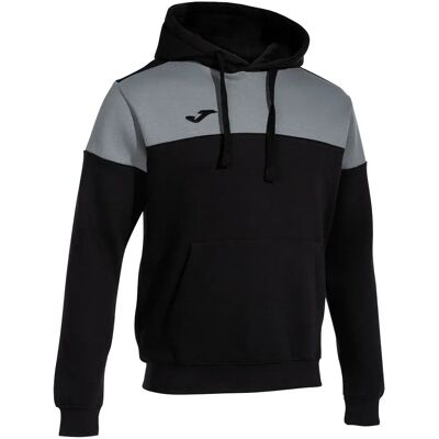 JOMA Sweat à Capuche Crew V pour Garçons - Sportif, Réglable, Noir/Gris - Publicité JOMA Sweat à Capuche Crew V pour Garçons - Sportif, Réglable, Noir/Gris - Publicité