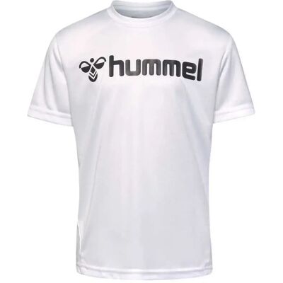 Hummel Logo Enfant blanc 152 - T-Shirt - Publicité Hummel Logo Enfant blanc 152 - T-Shirt - Publicité