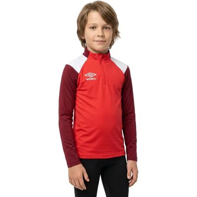 Umbro Sweat à Demi-zip Magadi Red / Burgundy / White 4-6 Années Garçon,Fille - Publicité Umbro Sweat à Demi-zip Magadi Red / Burgundy / White 4-6 Années Garçon,Fille - Publicité