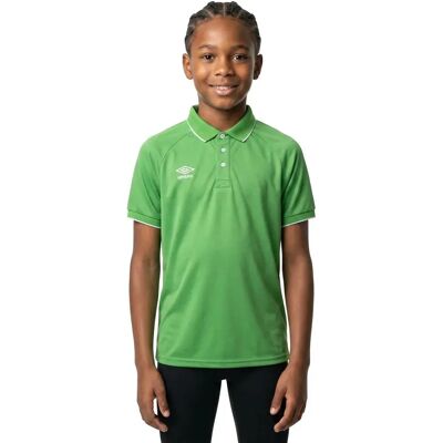Umbro Polo à Manches Courtes Torch Green / White 8-10 Années Garçon,Fille - Publicité Umbro Polo à Manches Courtes Torch Green / White 8-10 Années Garçon,Fille - Publicité