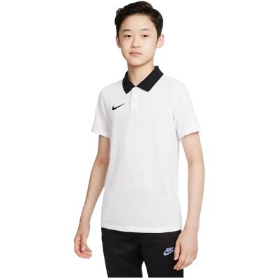 Nike Polo à Manches Courtes Dri Fit Park White / Black / Black 10-12 Années Garçon - Publicité Nike Polo à Manches Courtes Dri Fit Park White / Black / Black 10-12 Années Garçon - Publicité