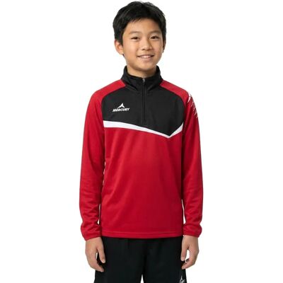 Mercury Equipment Sweat à Demi-zip Atlas Red / Black 10 Années Garçon,Fille - Publicité Mercury Equipment Sweat à Demi-zip Atlas Red / Black 10 Années Garçon,Fille - Publicité