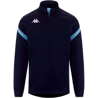 Kappa Sweat à Demi-zip Dolvole Blue Marine / Blue Sky 6 Années Garçon,Fille - Publicité Kappa Sweat à Demi-zip Dolvole Blue Marine / Blue Sky 6 Années Garçon,Fille - Publicité
