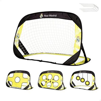 Colorbaby Objectifs Contextuels 77593 Real Madrid 4-in-1 120x80x80 Cm Multicolour 120 x 80 x 80 cm - Publicité Colorbaby Objectifs Contextuels 77593 Real Madrid 4-in-1 120x80x80 Cm Multicolour 120 x 80 x 80 cm - Publicité
