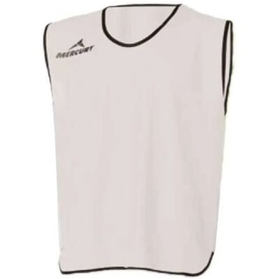 Mercury Equipment Gilet D´entraînement Gol White 2XS - Publicité Mercury Equipment Gilet D´entraînement Gol White 2XS - Publicité