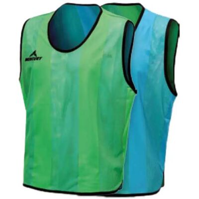 Mercury Equipment Gilet D´entraînement Reversible Green / Blue S - Publicité Mercury Equipment Gilet D´entraînement Reversible Green / Blue S - Publicité