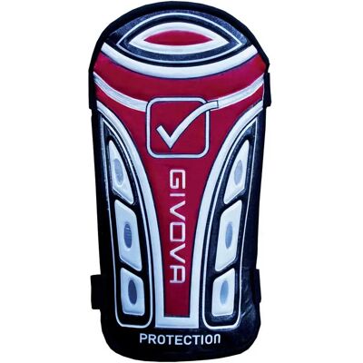Givova Tège-tibias Protection Black / Red One Size - Publicité Givova Tège-tibias Protection Black / Red One Size - Publicité