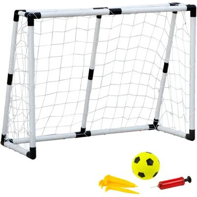 Colorbaby But De Football White 131 x 59 x 101 cm - Publicité Colorbaby But De Football White 131 x 59 x 101 cm - Publicité