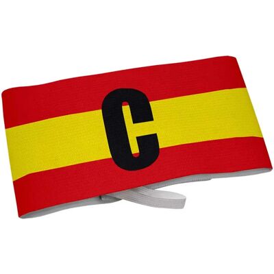 Mercury Equipment Brassard De Capitaine Junior España Red / Yellow One Size - Publicité Mercury Equipment Brassard De Capitaine Junior España Red / Yellow One Size - Publicité