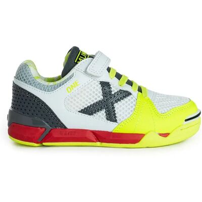Munich Chaussures De Futsal One Vco 60 White EU 27 - Publicité Munich Chaussures De Futsal One Vco 60 White EU 27 - Publicité