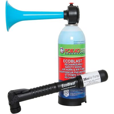 Fox 40 Avertisseur Pneumatique Et Pompe Ecoblast Black / Blue One Size unisex - Publicité Fox 40 Avertisseur Pneumatique Et Pompe Ecoblast Black / Blue One Size unisex - Publicité