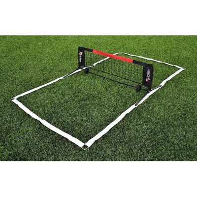 Precision Ensemble Mini Foot Tennis White / Black One Size unisex - Publicité Precision Ensemble Mini Foot Tennis White / Black One Size unisex - Publicité