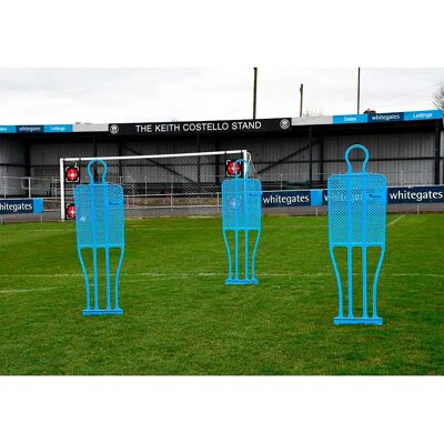 Precision Mannequin D´entraînement Aux Coups Francs Senior Pro Club Blue 180 cm - Publicité Precision Mannequin D´entraînement Aux Coups Francs Senior Pro Club Blue 180 cm - Publicité