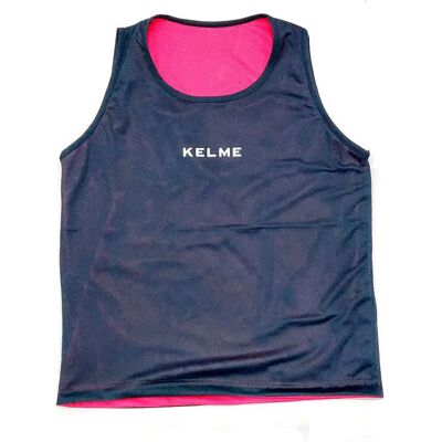 Kelme Gilet D´entraînement Réversible Navy / Pink One Size - Publicité Kelme Gilet D´entraînement Réversible Navy / Pink One Size - Publicité