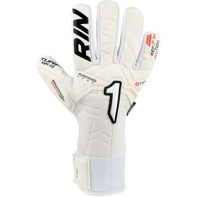 Rinat Gants De Gardien De But Kratos Turf Basic White 8 unisex - Publicité Rinat Gants De Gardien De But Kratos Turf Basic White 8 unisex - Publicité