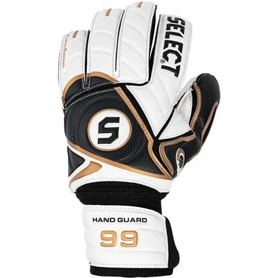 Select Gants De Gardien De But 99 White / Gold 8.5 unisex - Publicité Select Gants De Gardien De But 99 White / Gold 8.5 unisex - Publicité