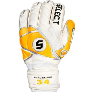 Select Gants De Gardien De But Hand Guard 34 Allround White / Yellow 8.5 unisex - Publicité Select Gants De Gardien De But Hand Guard 34 Allround White / Yellow 8.5 unisex - Publicité