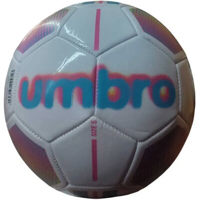 Umbro Ballon De Futsal Stratus White / Atomic Blue / Multi 5 - Publicité Umbro Ballon De Futsal Stratus White / Atomic Blue / Multi 5 - Publicité