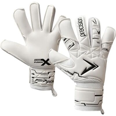 Precision Gants De Gardien De But Fusion X Pro Classic Hybrid Giga White / Black 10 unisex - Publicité Precision Gants De Gardien De But Fusion X Pro Classic Hybrid Giga White / Black 10 unisex - Publicité