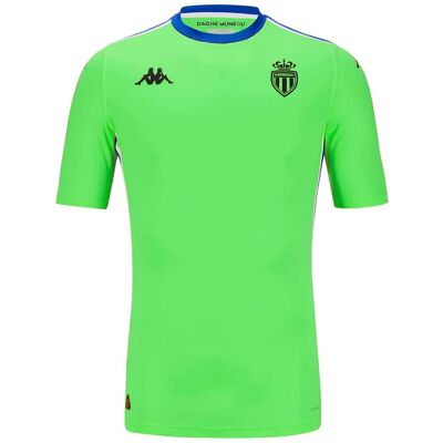Kappa T-shirt à Manches Courtes Gardien De But Domicile As Monaco 24/25 Kombat Pro Neon Green / Blue Royal L - Publicité Kappa T-shirt à Manches Courtes Gardien De But Domicile As Monaco 24/25 Kombat Pro Neon Green / Blue Royal L - Publicité