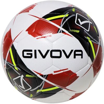 Givova Ballon De Football Match New Maya Red / Black 4 unisex - Publicité Givova Ballon De Football Match New Maya Red / Black 4 unisex - Publicité