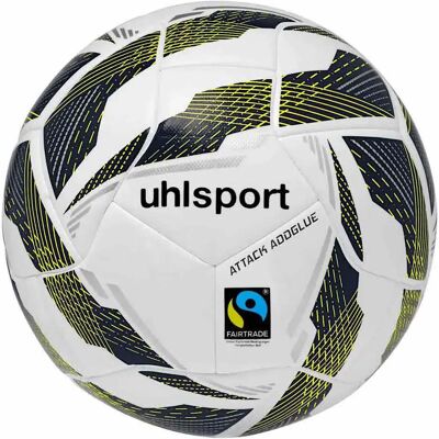 Uhlsport Ballon De Football Attack Addglue For The Planet White / Navy Blue / Yellow 5 - Publicité Uhlsport Ballon De Football Attack Addglue For The Planet White / Navy Blue / Yellow 5 - Publicité