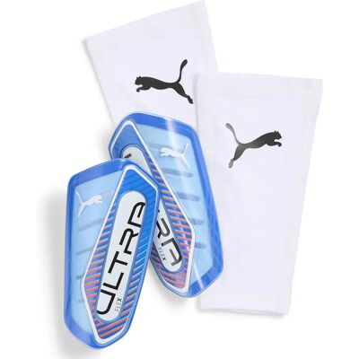 Puma Tège-tibias Ultra Flex Ultra Blue / PUMA White / Glowing Red M unisex - Publicité Puma Tège-tibias Ultra Flex Ultra Blue / PUMA White / Glowing Red M unisex - Publicité