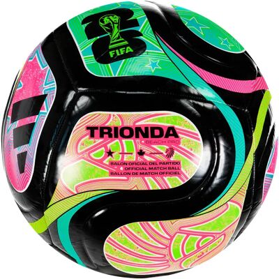 Adidas Ballon De Football World Cup Pro Bch Trionda Black / Flash Aqua / Lucid Pink / Lucid Lemon 5 unisex - Publicité Adidas Ballon De Football World Cup Pro Bch Trionda Black / Flash Aqua / Lucid Pink / Lucid Lemon 5 unisex - Publicité