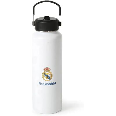 Real Madrid Bouteille 9.3x9.3x30.0 Cm White One Size - Publicité Real Madrid Bouteille 9.3x9.3x30.0 Cm White One Size - Publicité