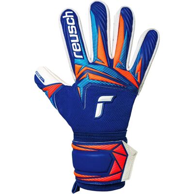 Reusch Gants De Gardien De But Attrakt Advance Sharp Blu / White / Shock Orange 7 unisex - Publicité Reusch Gants De Gardien De But Attrakt Advance Sharp Blu / White / Shock Orange 7 unisex - Publicité