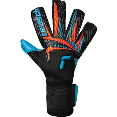 Reusch Gants De Gardien De But Attrakt Aqua Evolution Black / Shock Orange / Aqua Blu 10 unisex - Publicité Reusch Gants De Gardien De But Attrakt Aqua Evolution Black / Shock Orange / Aqua Blu 10 unisex - Publicité