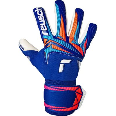 Reusch Gants De Gardien De But Attrakt Gold X Nc Sharp Blu / White / Shock Orange 9 unisex - Publicité Reusch Gants De Gardien De But Attrakt Gold X Nc Sharp Blu / White / Shock Orange 9 unisex - Publicité